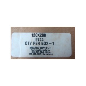MICRO SWITCH LIMIT SWITCH 12CX200