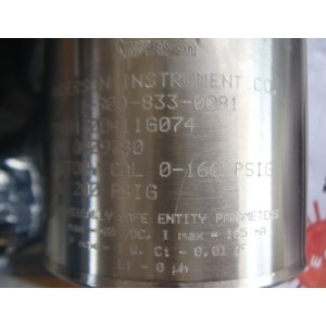 ANDERSON TPP01300411G074 HART SMART PHARMA SERIES PRESSURE