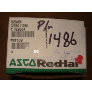 ASCO RED HAT SOLENOID VALVE 120/60 8320A090