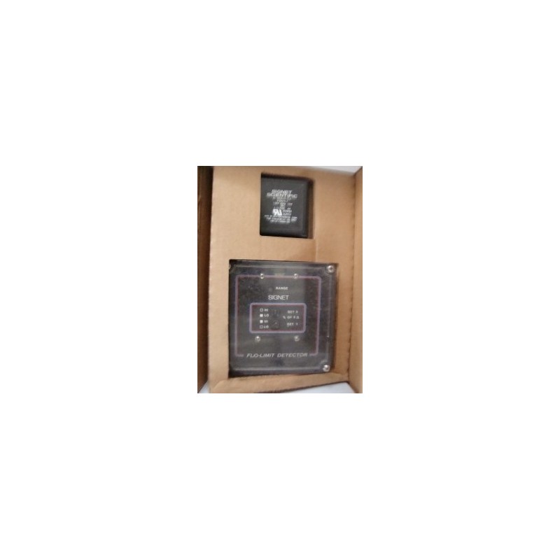 SIGNET SCIENTIFIC 905009 FLO-LIMIT DETECTOR SIGNET SCIENTIFIC 905009 FLO-LIMIT DETECTOR