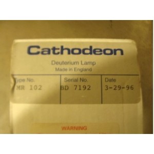 CATHODEON DEUTERIUM LAMP MR 102