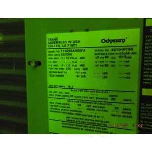 TRANE ODYSSEY TTA090A400FA