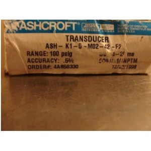 ASHCROFT ASH-K1-5-M02-42-F2