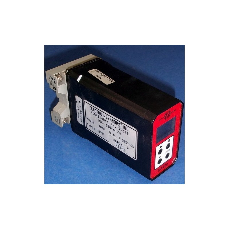 ELECTRO SENSORS SA420 SENSOR ANALOG SIGNAL SPEED 800-328-6170 ELECTRO SENSORS SA420 SENSOR ANALOG SIGNAL SPEED 800-328-6170
