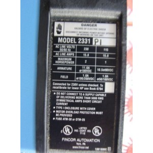 FINCOR 2331P1 DRIVE 2HP 240V TYPE MKII