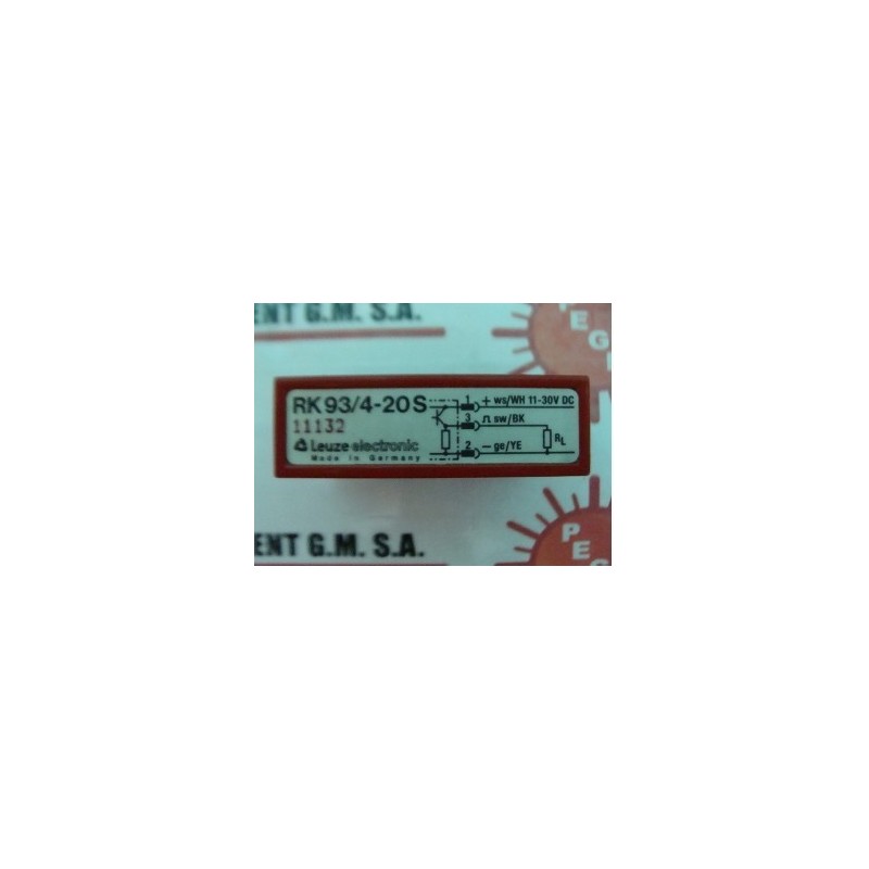 LEUZE ELECTRONIC TRANSISTOR RK93/4-20S