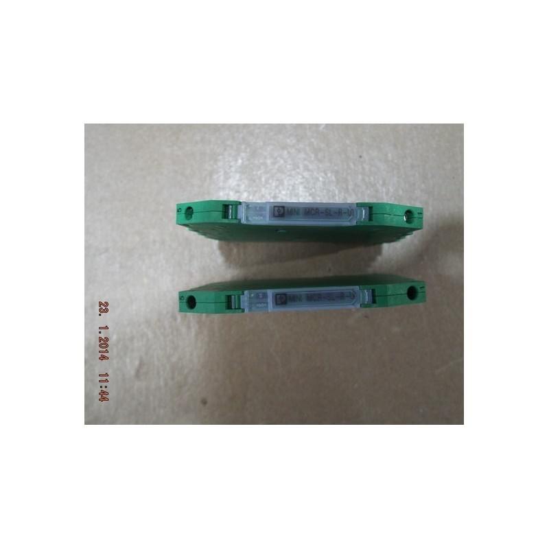 PHOENIX CONTACT TRANSDUCER MINI MCR-SL-R-UI PHOENIX CONTACT TRANSDUCER MINI MCR-SL-R-UI