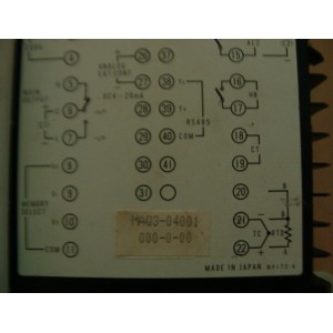 BARBER COLMAN TEMPERATURE CONTROL MAQ3-04001-000-0-00