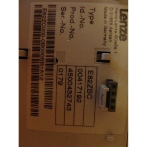 LENZE GLOBAL DRIVE EDK82ZBC 