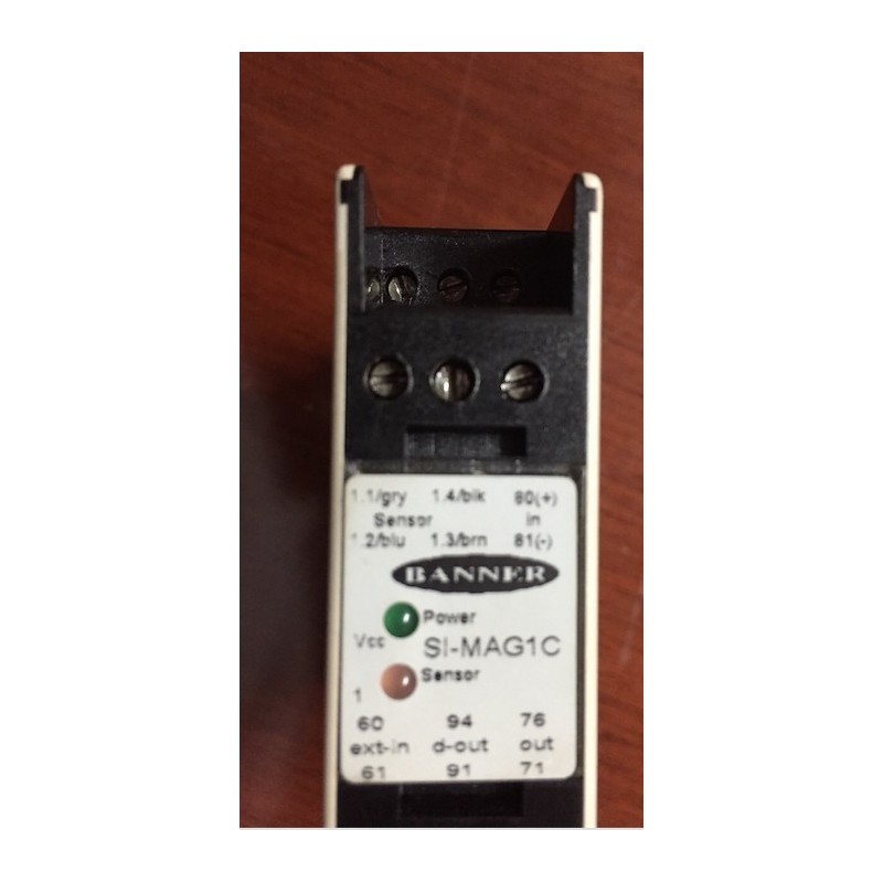  Banner SI-MAG1C Relay 46728