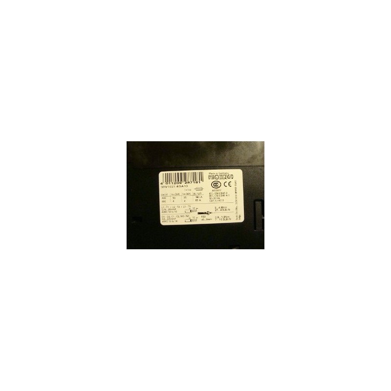 SIEMENS SIRIUS 3RV1031-4GA10 SIEMENS SIRIUS 3RV1031-4GA10