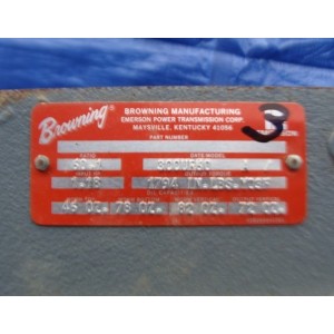 EMERSON POWER TRANSMISSION WORSE RAIDER 60.1 300UR60