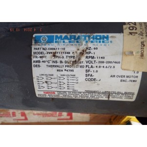 MARATHON ELECTRIC 2VK48T11T34B