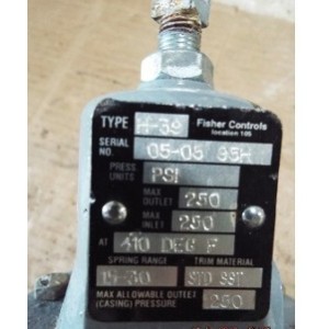 FISHER CONTROLS H-34 05-05 9SH