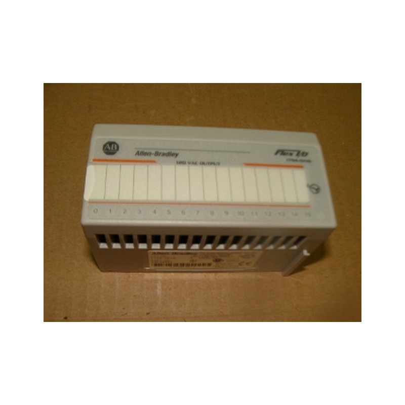 ALLEN BRADLEY INPUT MODULE 1794-OA16 SER A ALLEN BRADLEY INPUT MODULE 1794-OA16 SER A