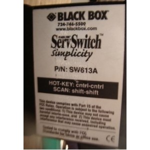 BLACK BOX SW613A