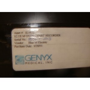 GENYX BLUE M OVEN CHART RECORDER