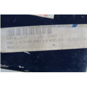 RAMCON 940906 ACTUATOR 3/4
