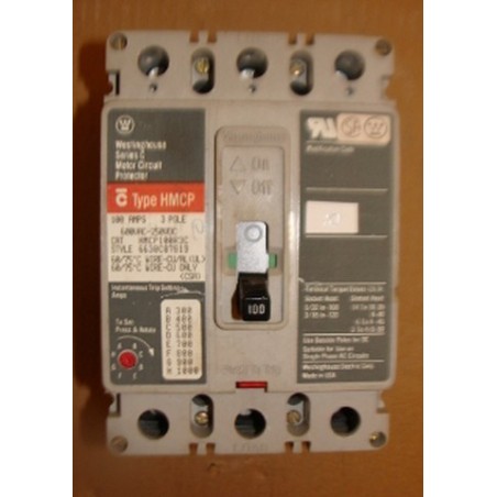 WESTINGHOUSE HMCP100R3C CIRCUIT BREAKER