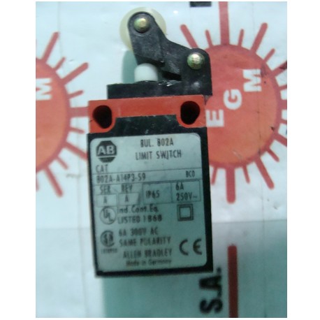 ALLEN BRADLEY LIMIT SWITCH 802A-A14P3-S9