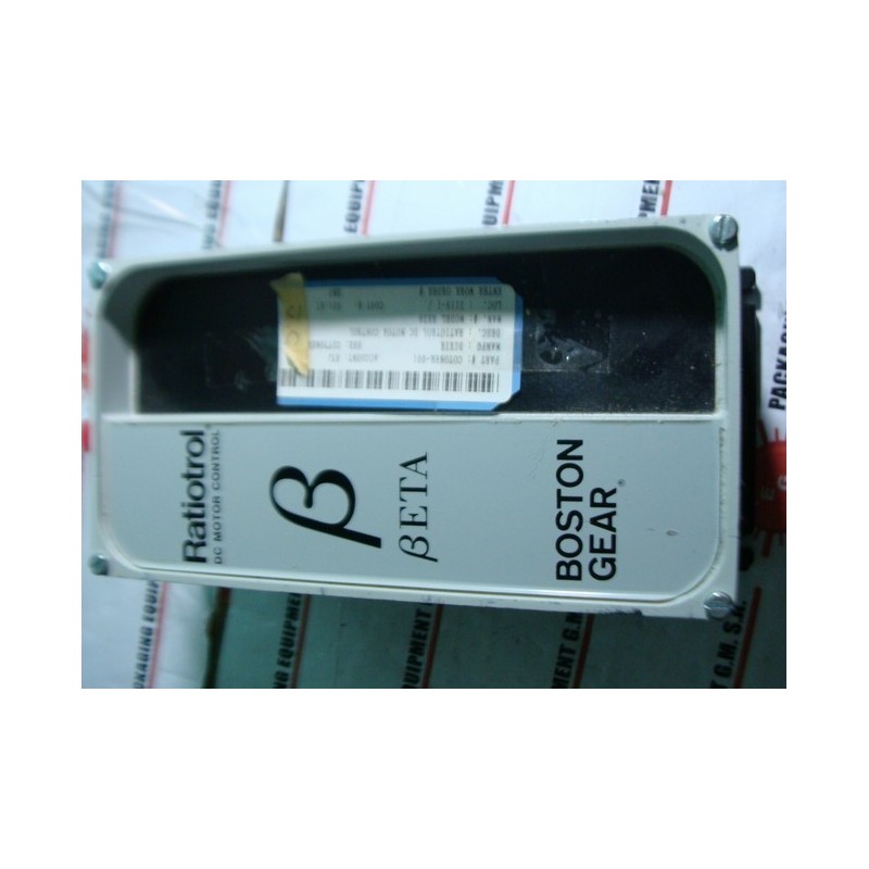 BOSTON GEAR RATIOTROL DC MOTOR CONTROL RB3B BOSTON GEAR RATIOTROL DC MOTOR CONTROL RB3B