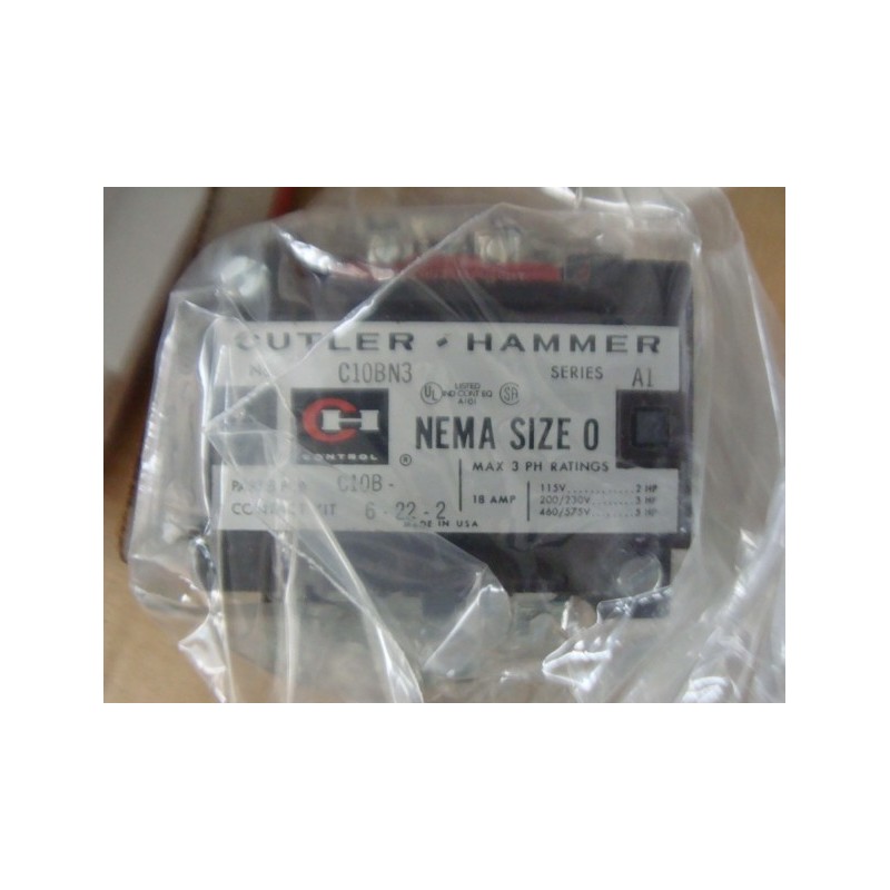CUTLER HAMMER C10BN3Y6A CUTLER HAMMER C10BN3Y6A