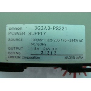 OMRON 3G2A3-PS221 POWER SUPPLY