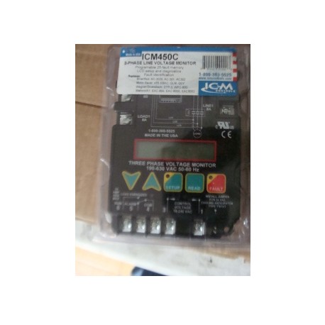 ICM 3-PHASE LINE VOLTAGE MONITOR ICM450 