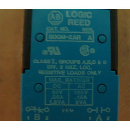 ALLEN BRADLEY LOGIC REED 800M-XAR 